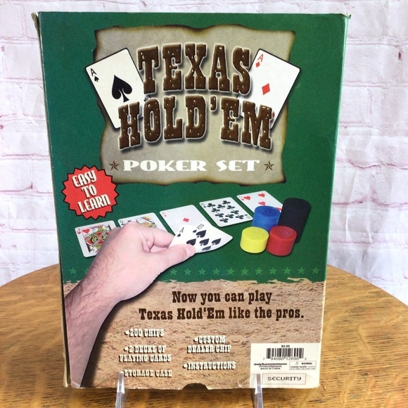 Vintage Texas Hold’ Em Poker Set - Picture 2 of 7